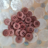 Plain Corozo Buttons 15mm - Meet Milk